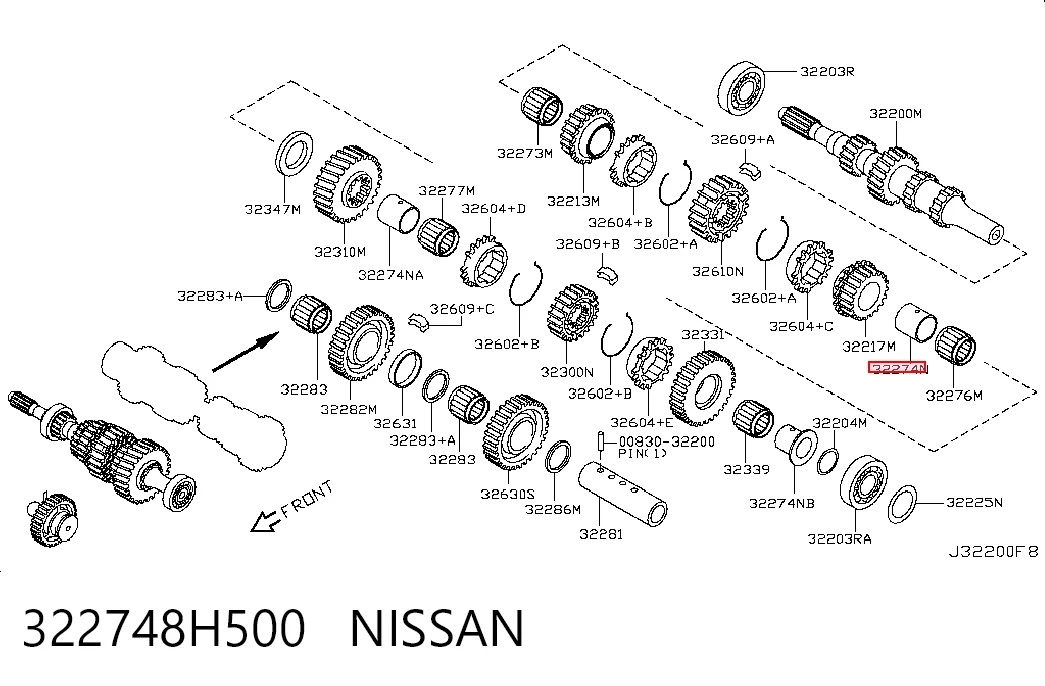 322748H500 Nissan/Infiniti