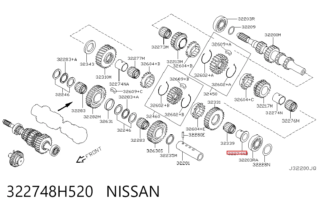 322748H520 Nissan/Infiniti