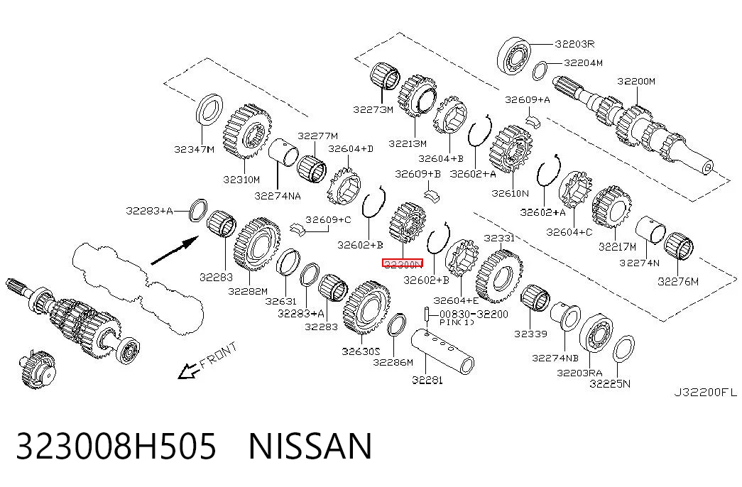 323008H505 Nissan/Infiniti