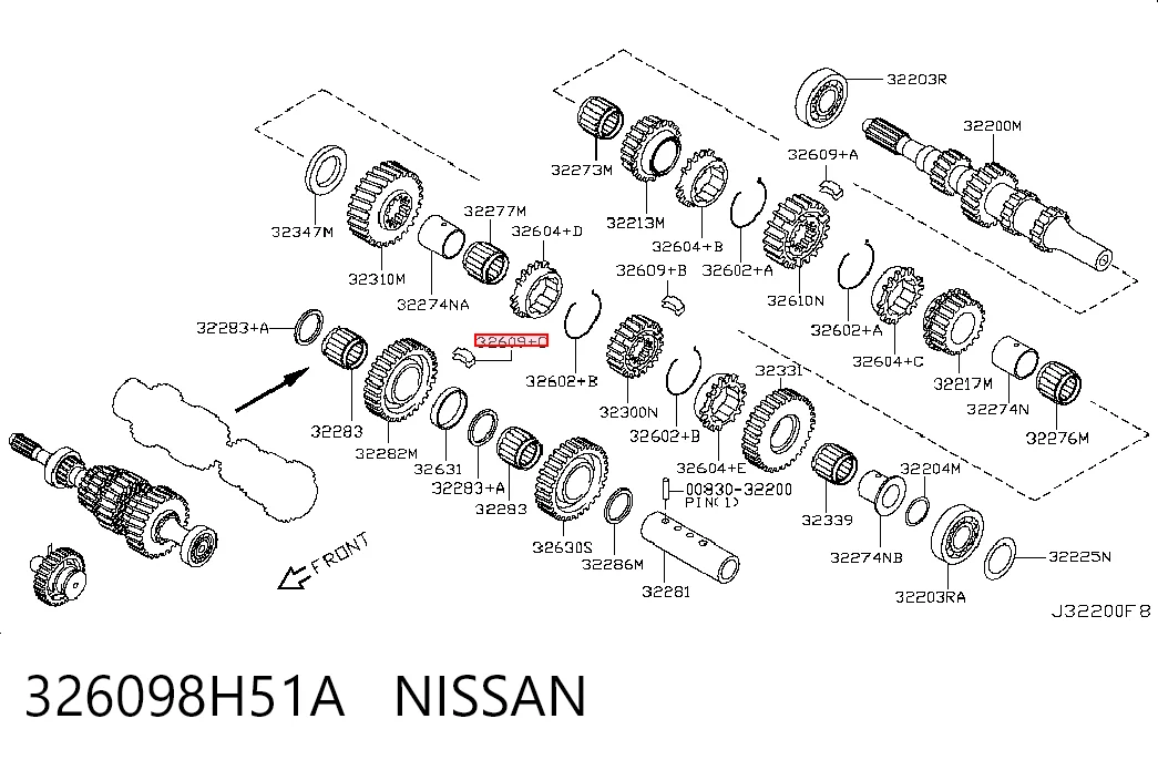 326098H51A Nissan/Infiniti