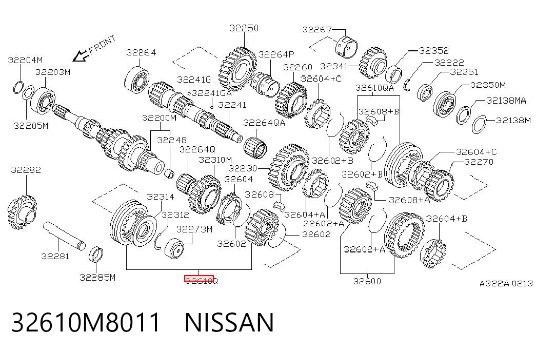 32610M8011 Nissan/Infiniti
