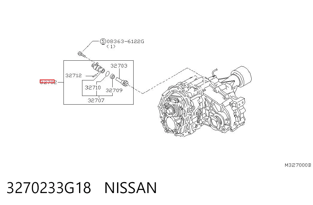3270233G18 Nissan/Infiniti