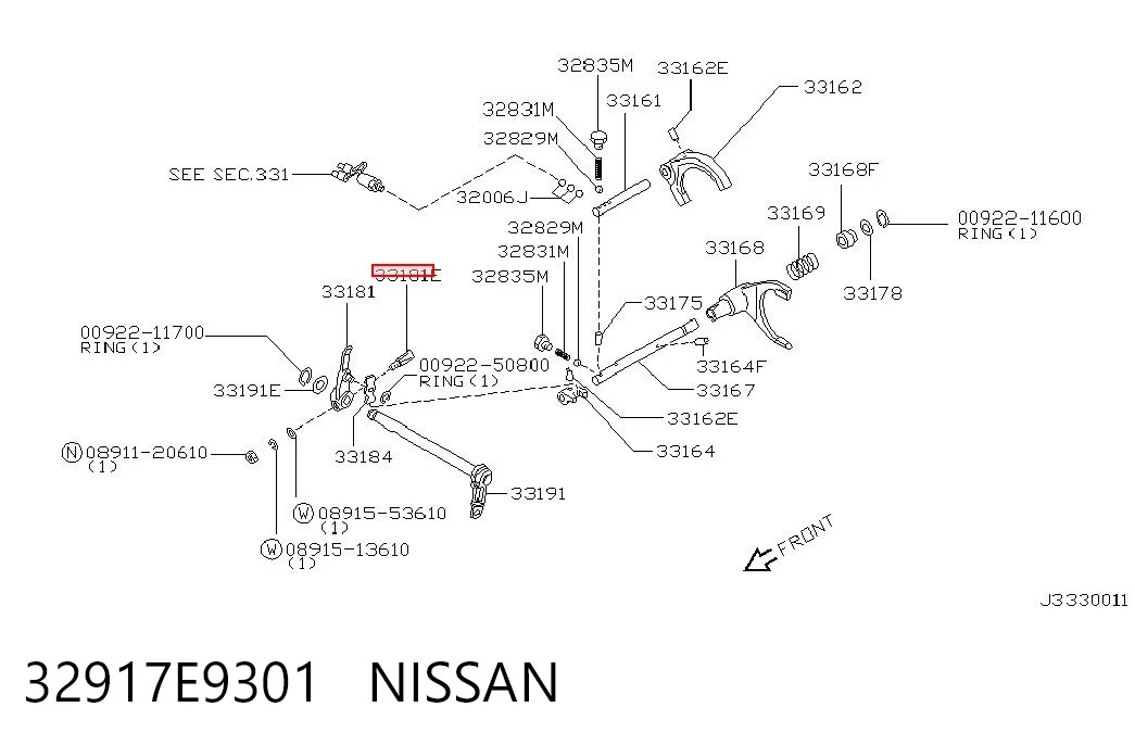 32917E9301 Nissan/Infiniti