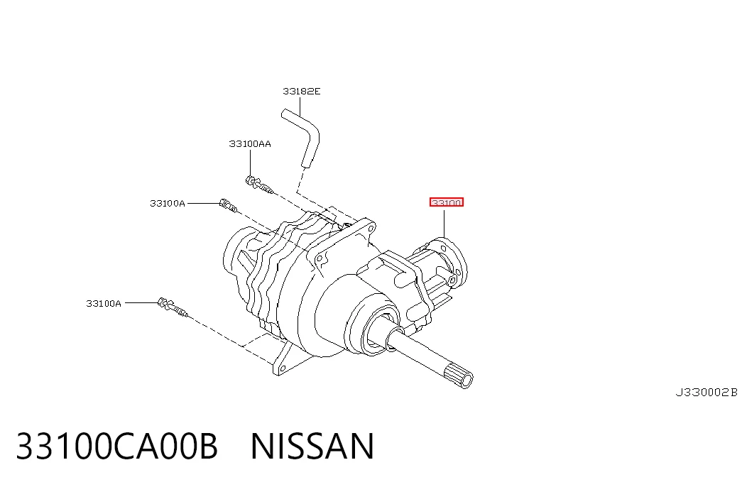 33100CA00B Nissan/Infiniti