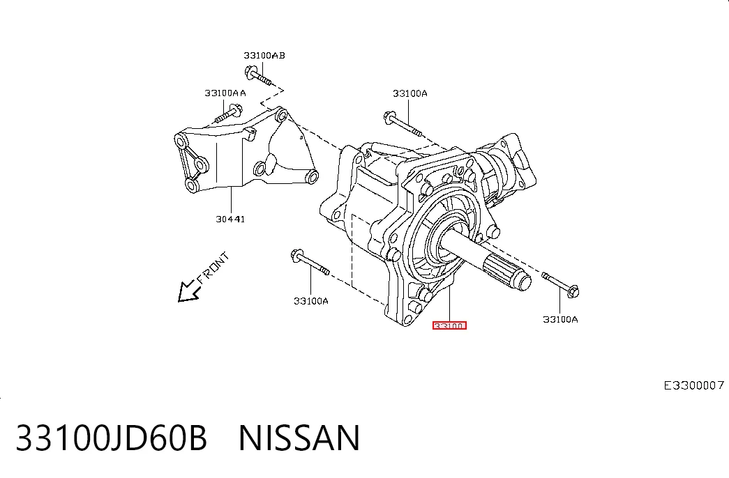 Caixa de transferência Nissan Qashqai  J10 ao melhor preço