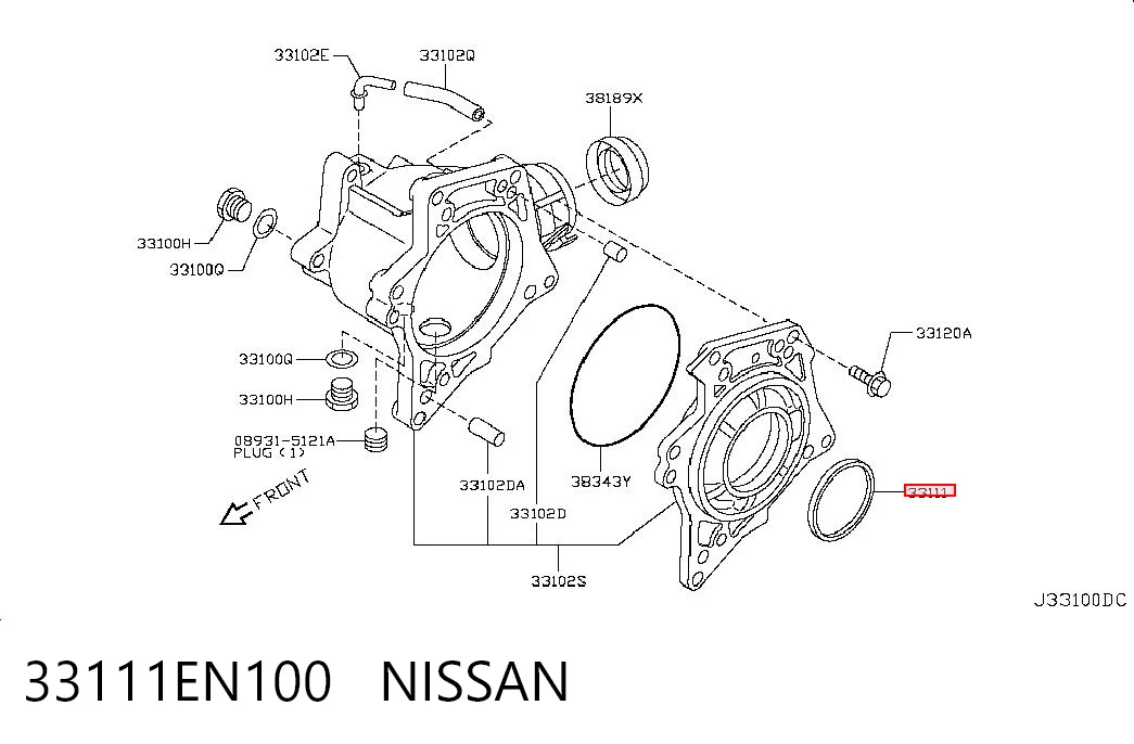 33111EN100 Nissan/Infiniti