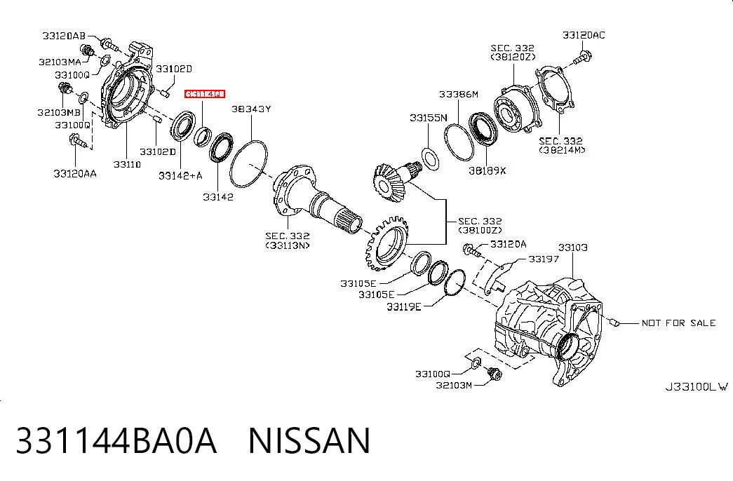 331144BA0A Nissan/Infiniti