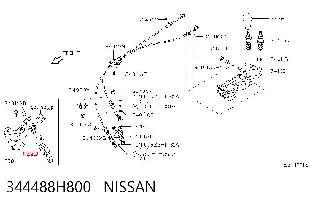344488H800 Nissan/Infiniti