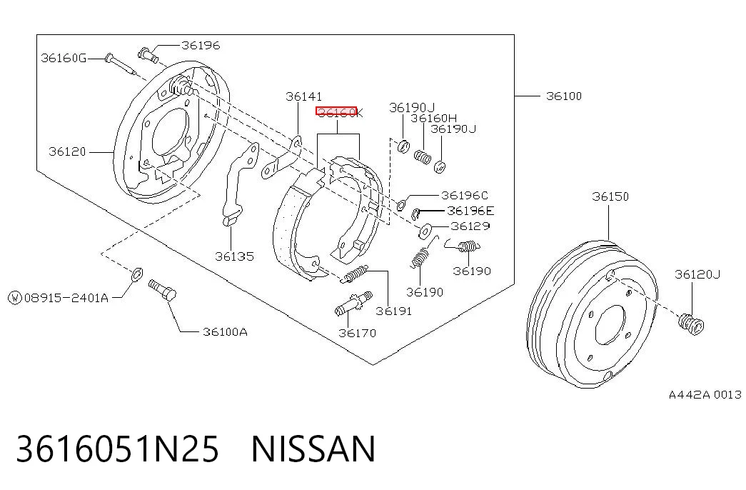 Sapatas do freio de estacionamento Mazda 072744560A preço, a partir de 35,52 USD