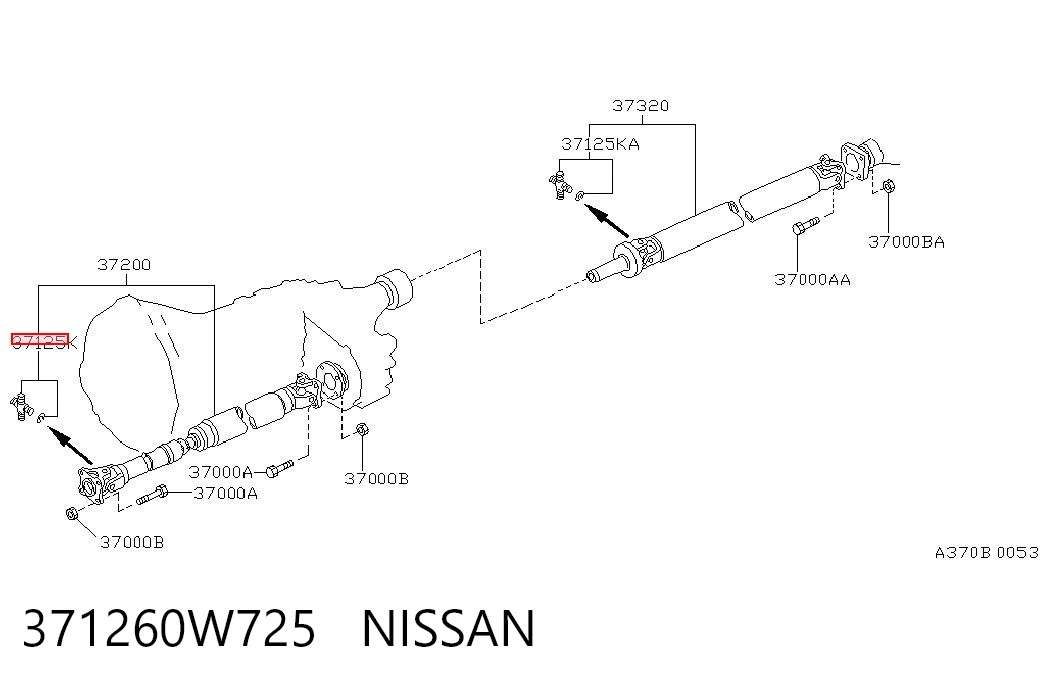 371260W725 Nissan/Infiniti