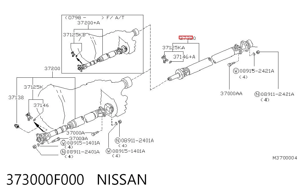 373000F000 Nissan/Infiniti