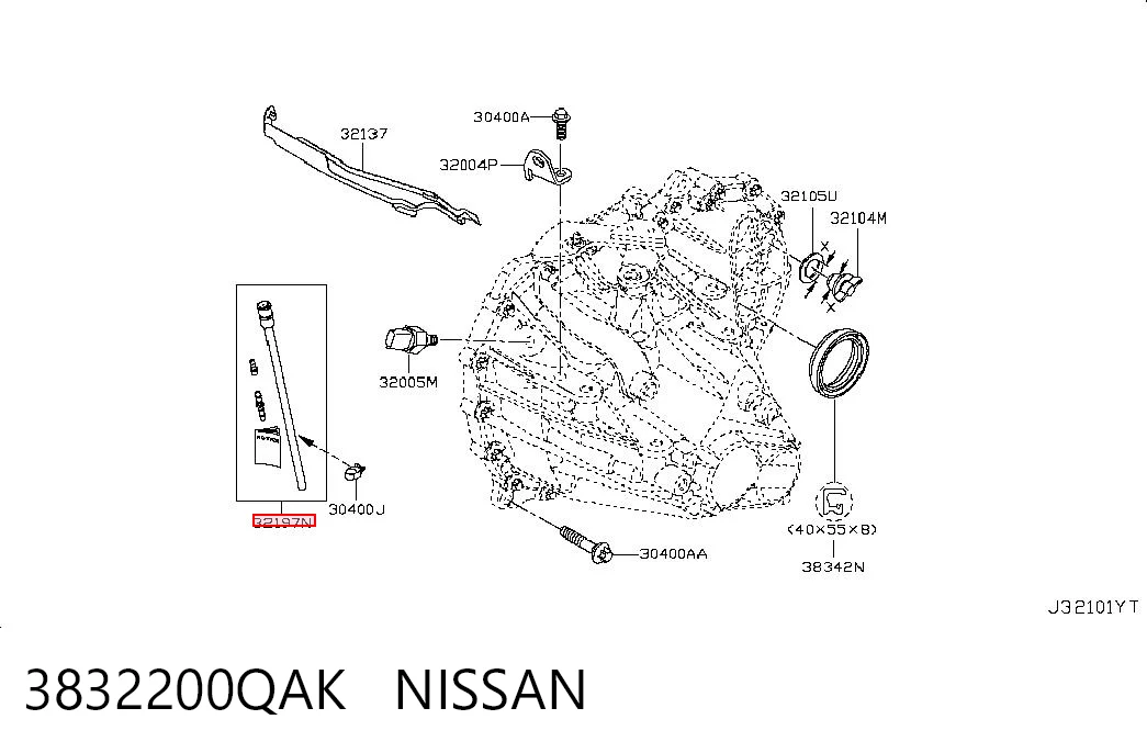 3832200QAK Nissan/Infiniti