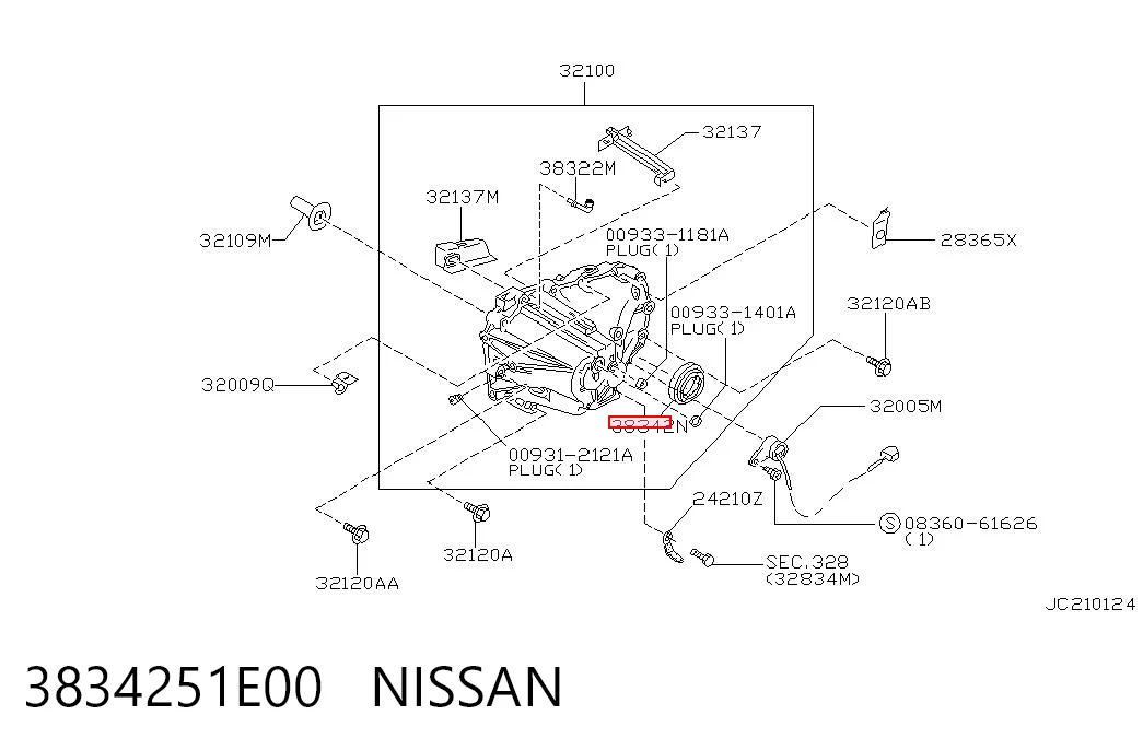 3834251E00 Nissan/Infiniti