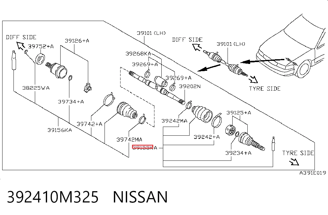 392410M325 Nissan/Infiniti