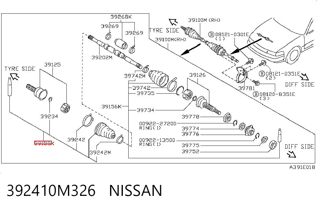392410M326 Nissan/Infiniti