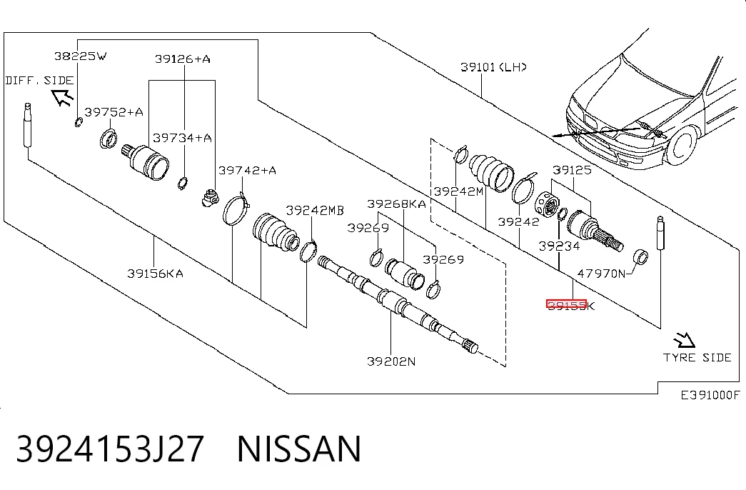 Bota de proteção externa de junta homocinética do semieixo dianteiro Peugeot/Citroen 97138981 preço, a partir de 12,24 USD