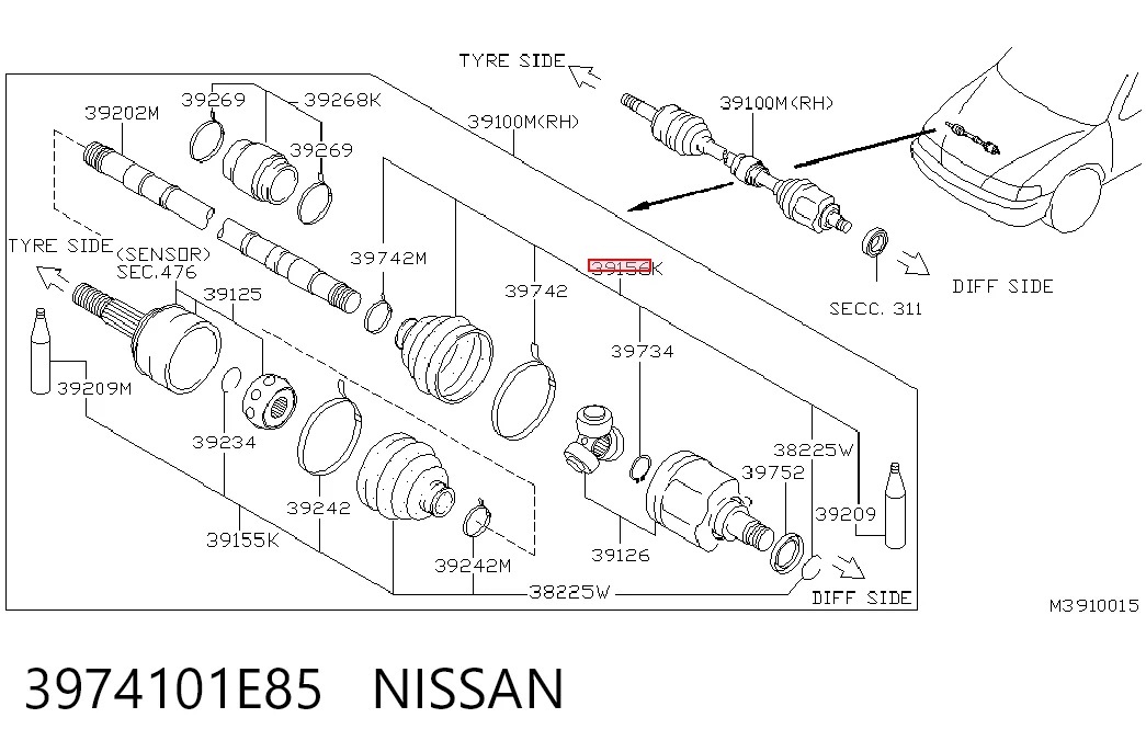  Nissan Sunny III (1990-1995)