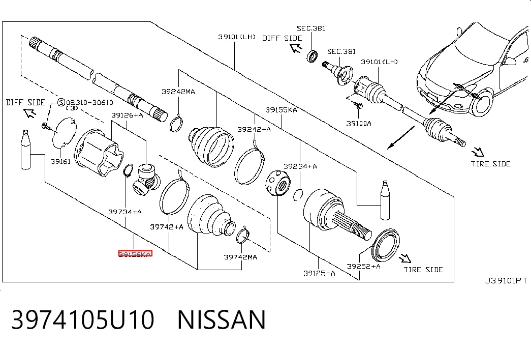 Bota de proteção interna de junta homocinética do semieixo dianteiro Infiniti Q50 preço, a partir de 10,55 USD