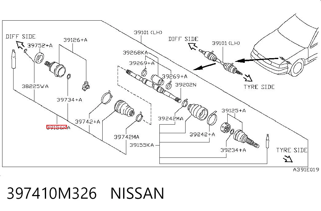 397410M326 Nissan/Infiniti