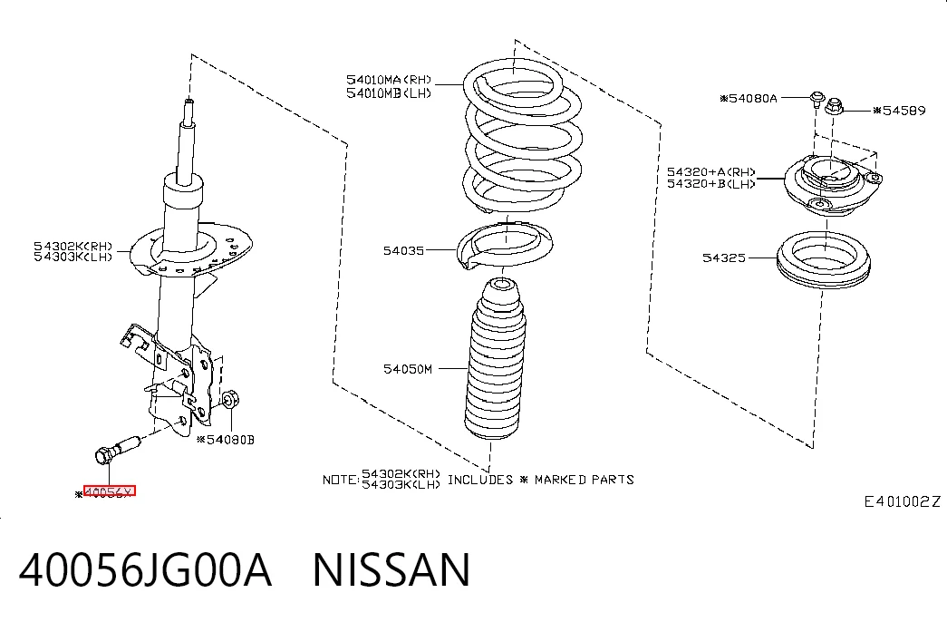 40056JG00A Nissan/Infiniti