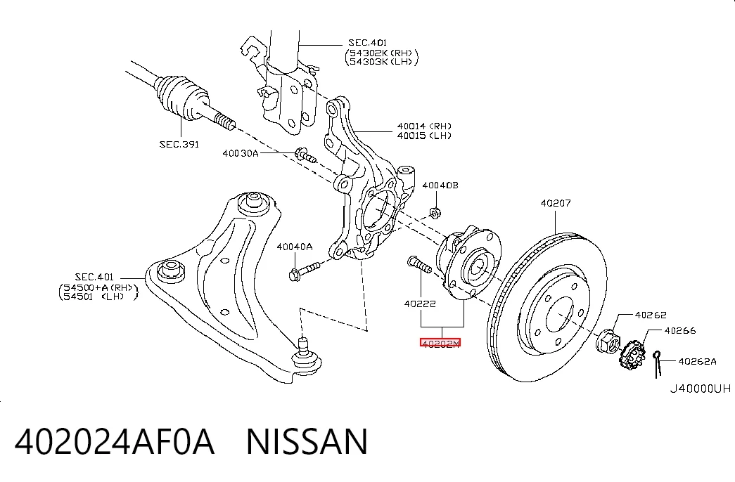 402024AF0A Nissan/Infiniti