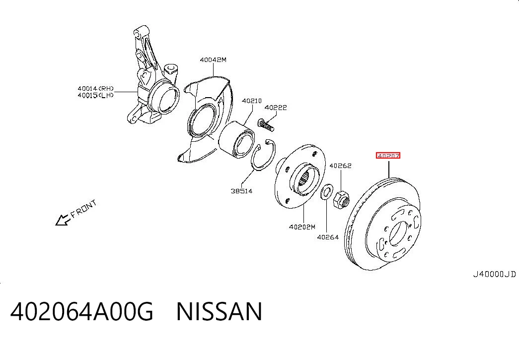 402064A00G Nissan/Infiniti