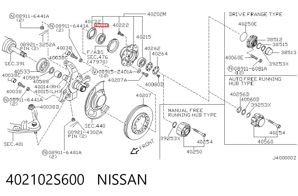 402102S600 Nissan/Infiniti