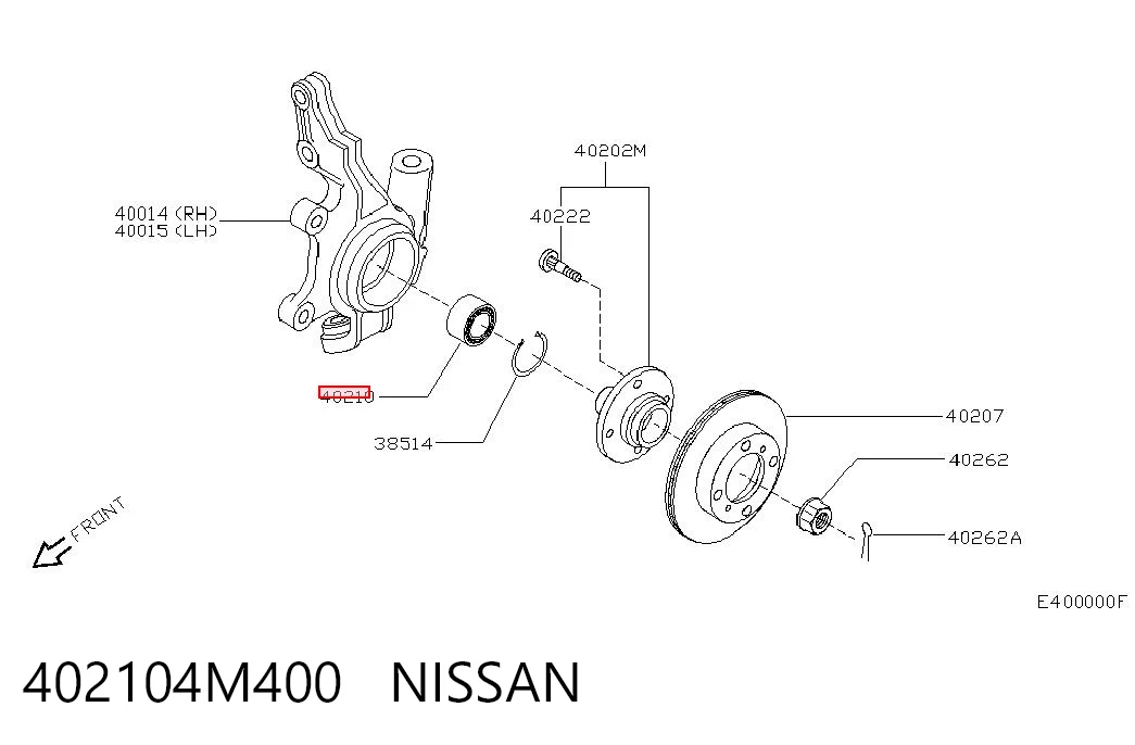 402104M400 Nissan/Infiniti