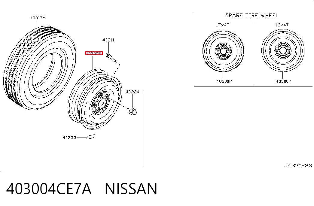 403004CE7A Nissan/Infiniti