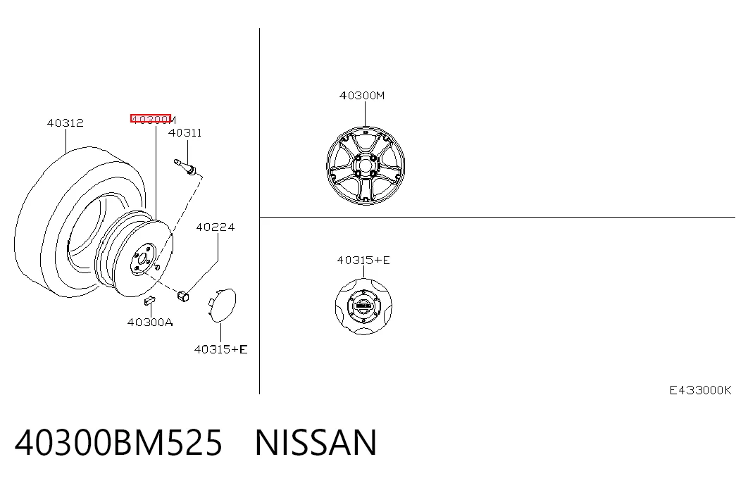 Discos de roda de aleação ligeira (de aleação ligeira, de titânio) Nissan Almera II N16 ao melhor preço
