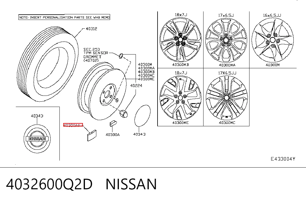4032600Q2D Nissan/Infiniti