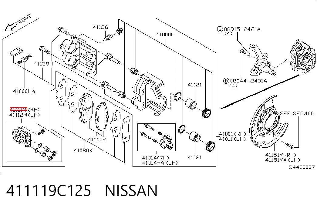 411119C125 Nissan/Infiniti