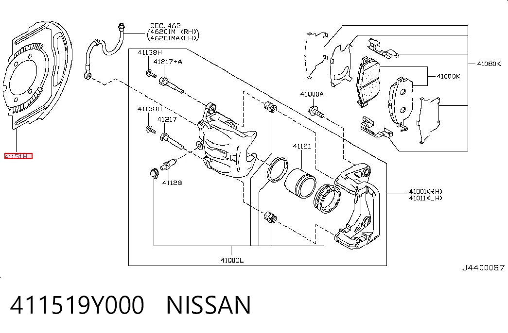 411519Y000 Nissan/Infiniti