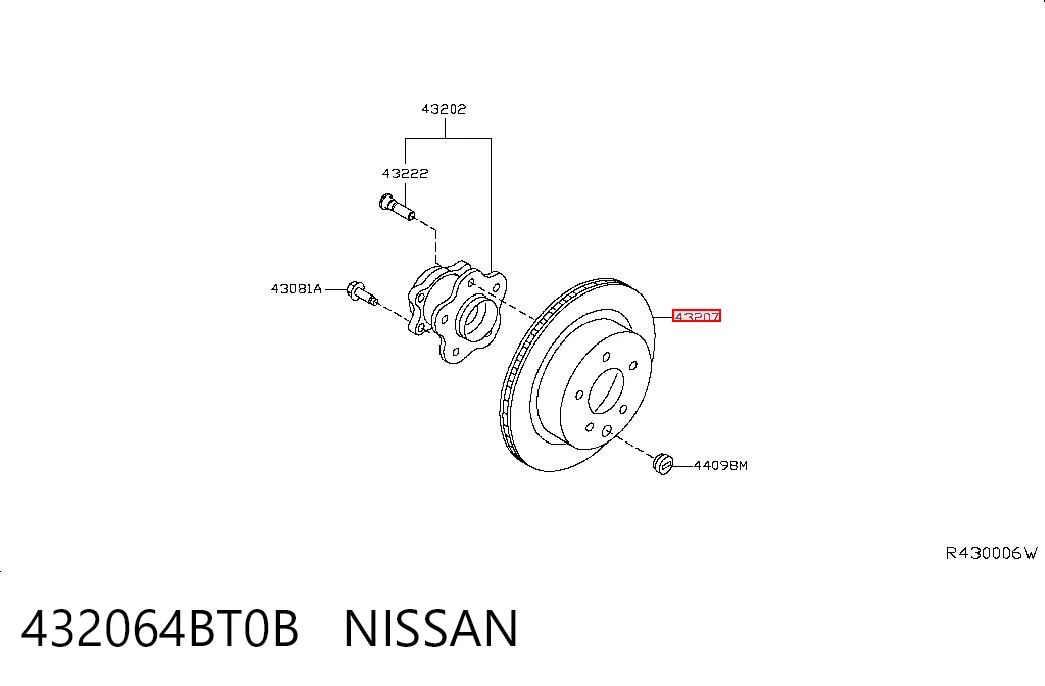 432064BT0B Nissan/Infiniti