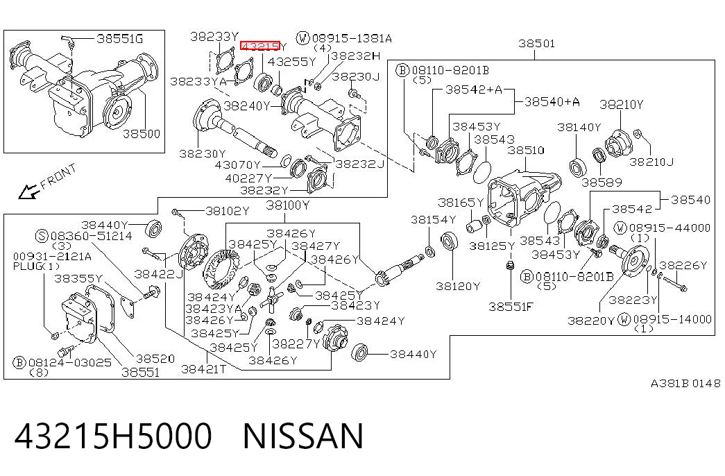 Compre Rolamento de cubo traseiro Nissan Vanette 