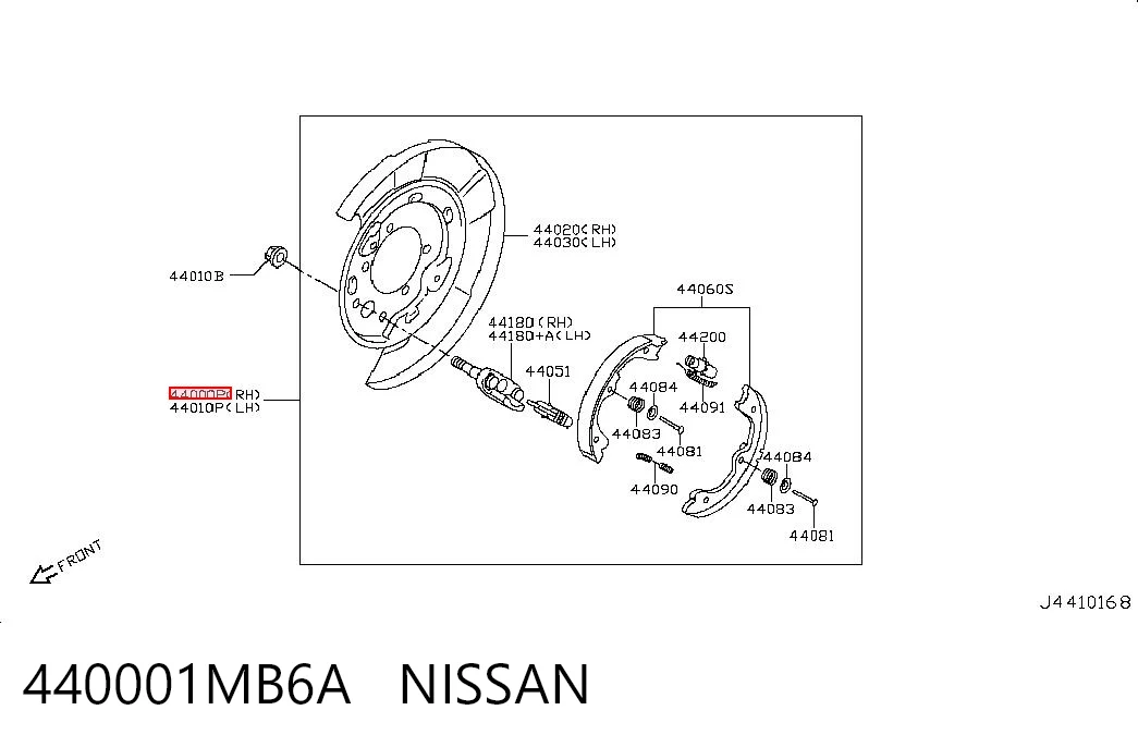 440001MB6A Nissan/Infiniti