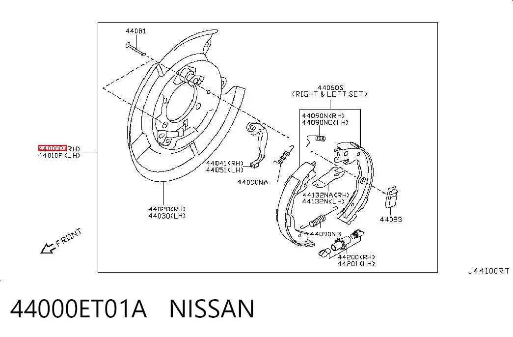 44000ET01A Nissan/Infiniti
