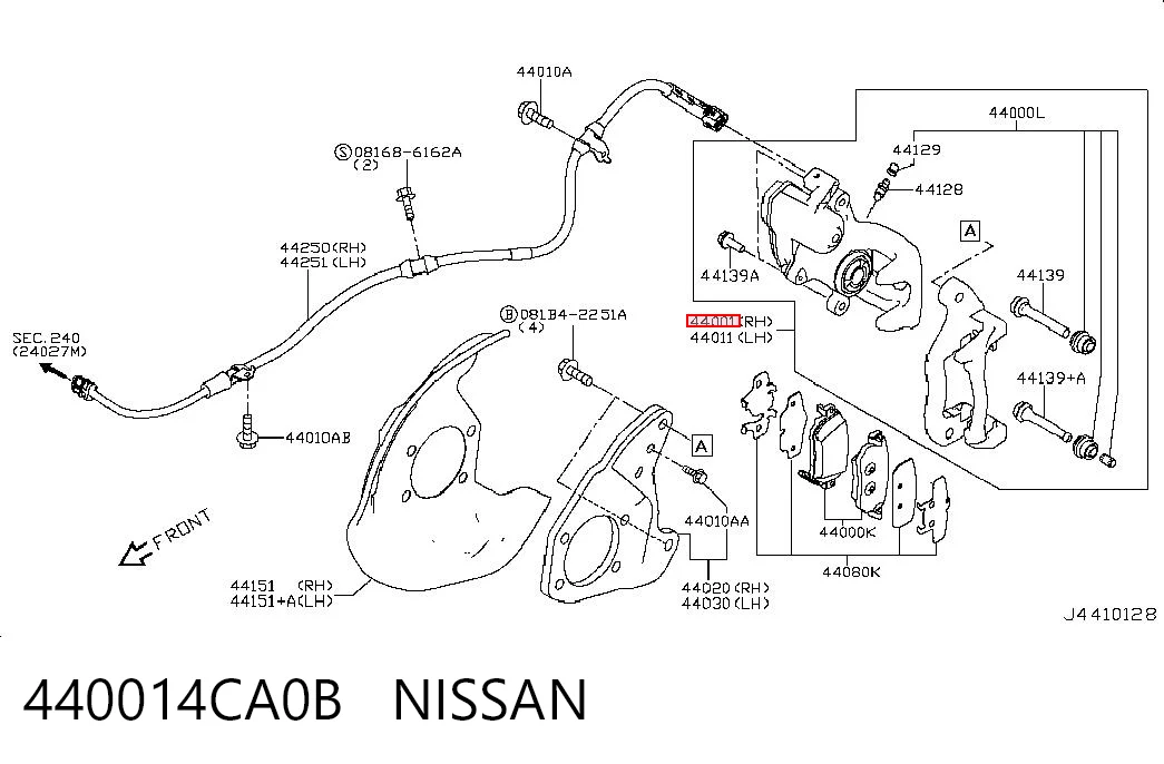 440014CA0B Nissan/Infiniti