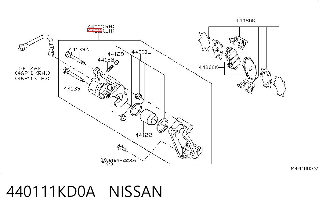 440111KD0A Nissan/Infiniti