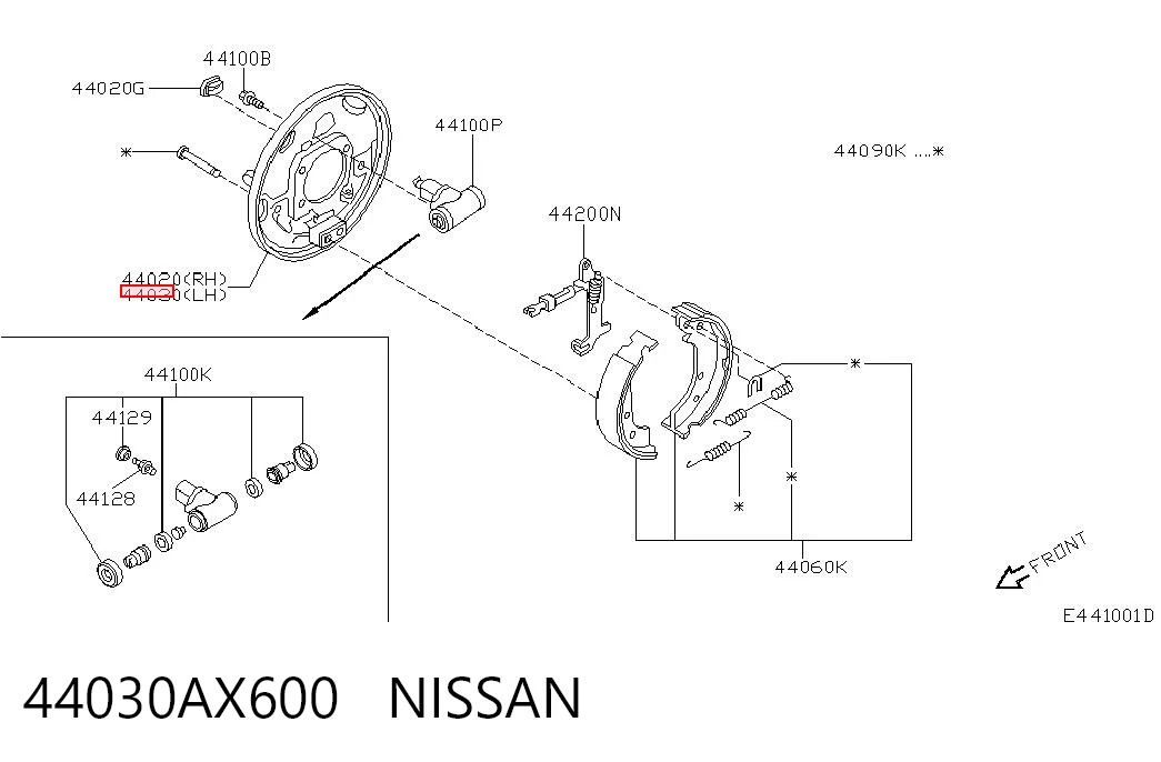44030AX600 Nissan/Infiniti