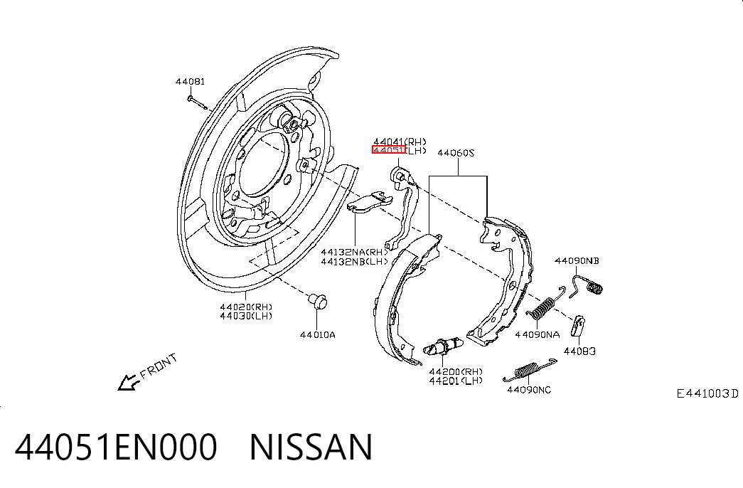 44051EN000 Nissan/Infiniti