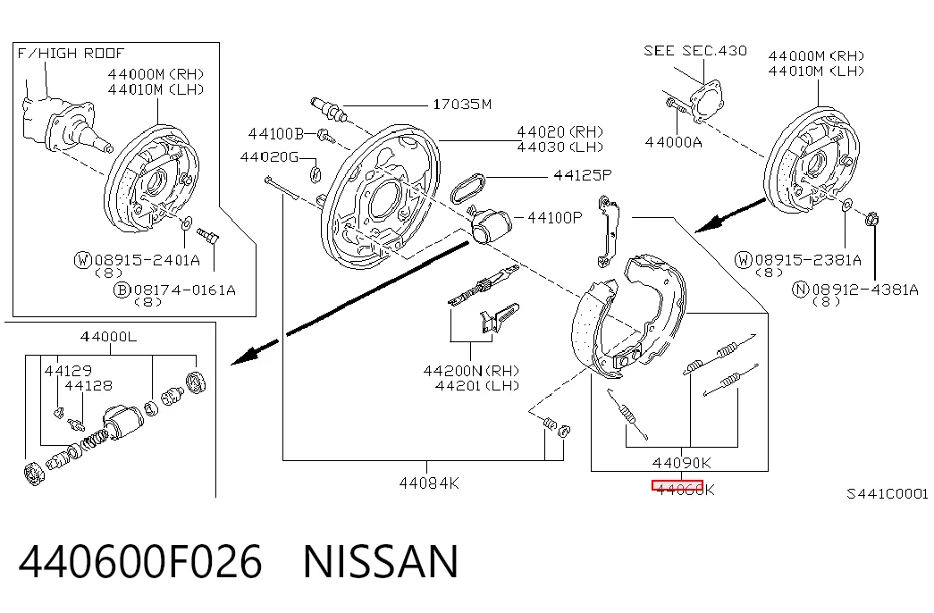 440600F026 Nissan/Infiniti