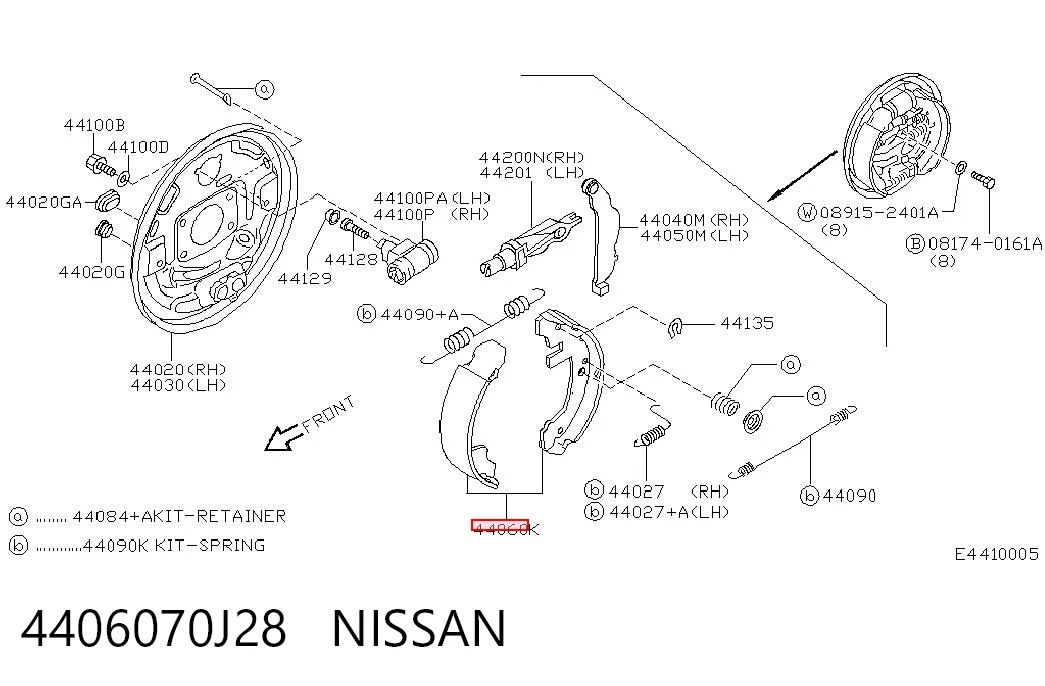 4406070J28 Nissan/Infiniti