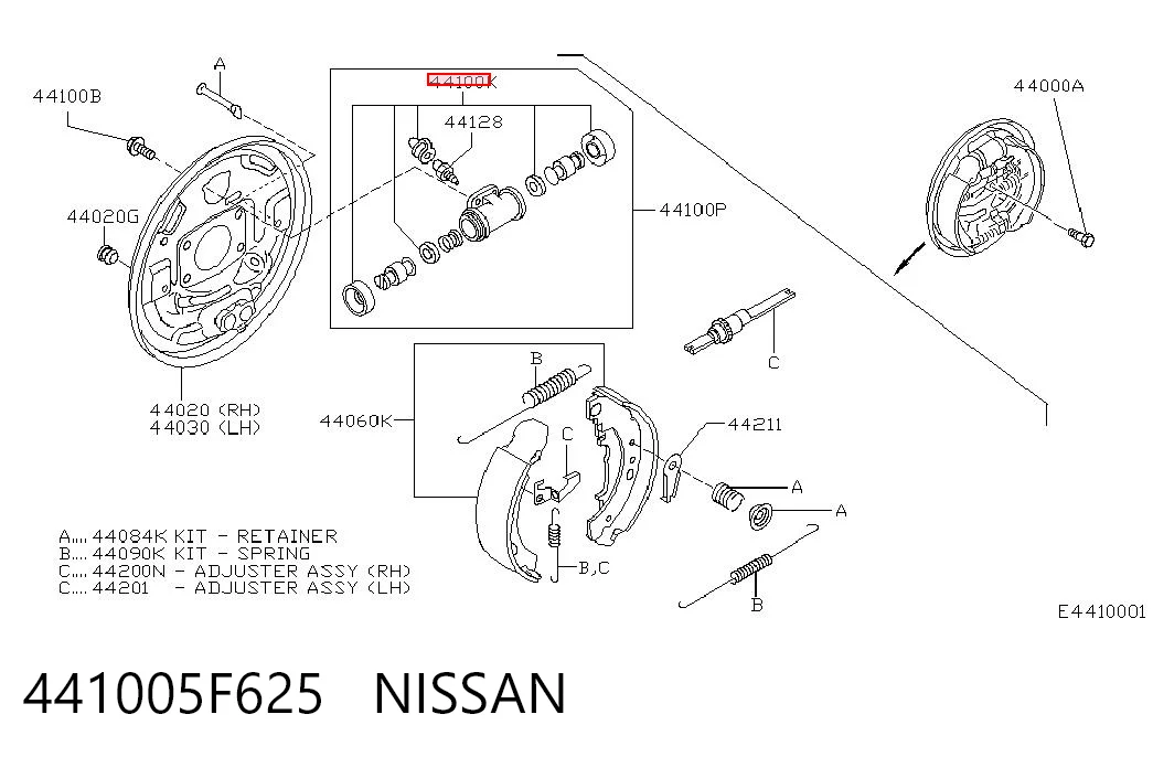 441005F625 Nissan/Infiniti