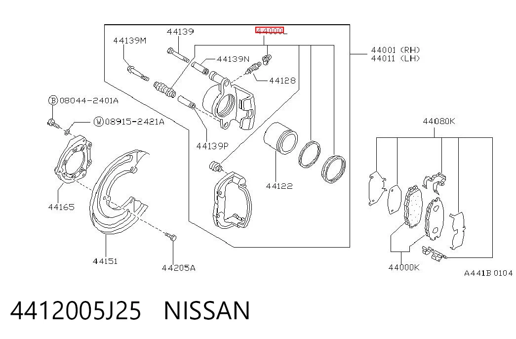 Kit de reparação de suporte do freio traseiro Nissan Patrol preço, a partir de 16,12 USD