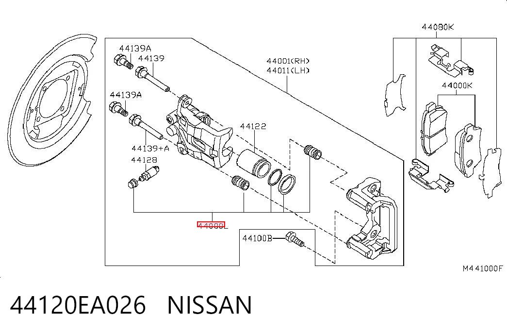 44120EA026 Nissan/Infiniti