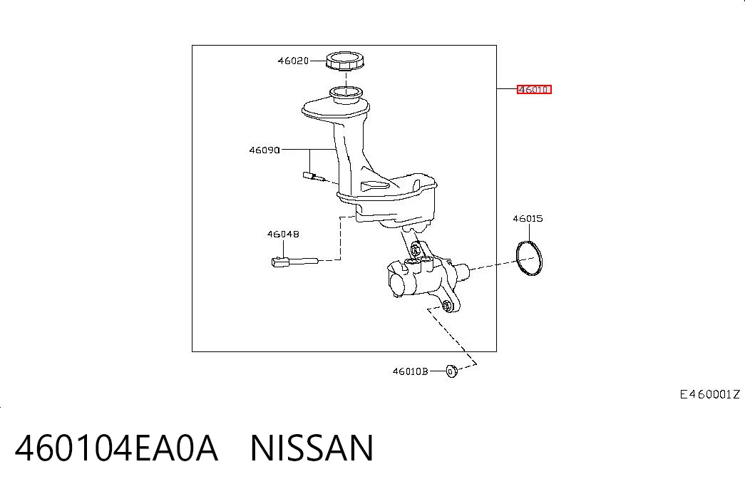460104EA0A Nissan/Infiniti