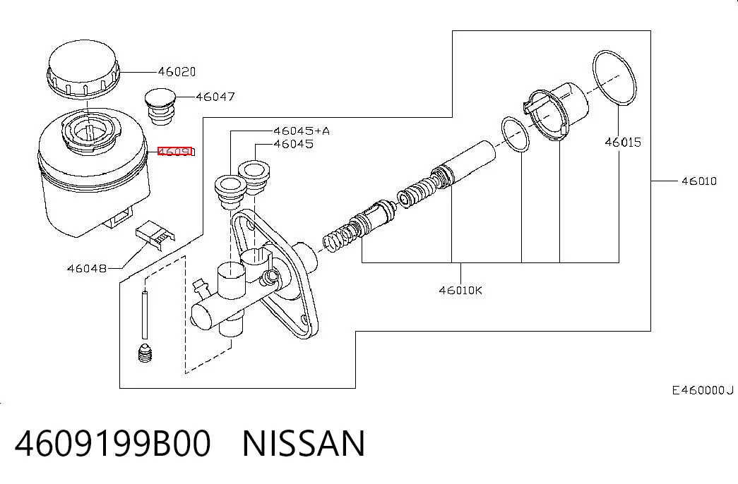 4609199B00 Nissan/Infiniti