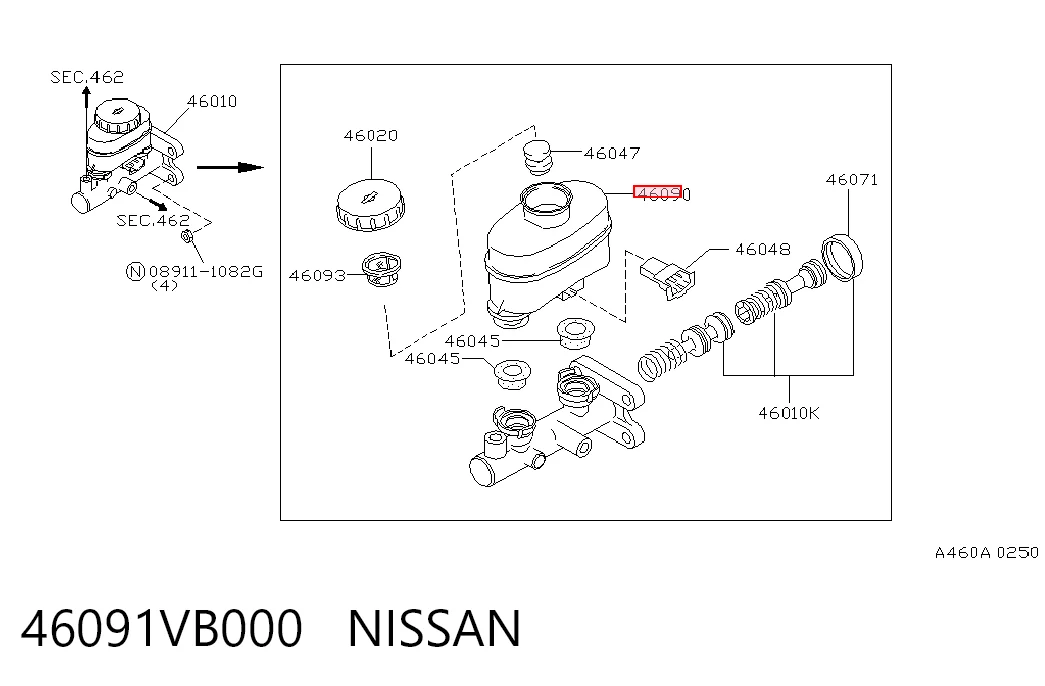 46091VB000 Nissan/Infiniti