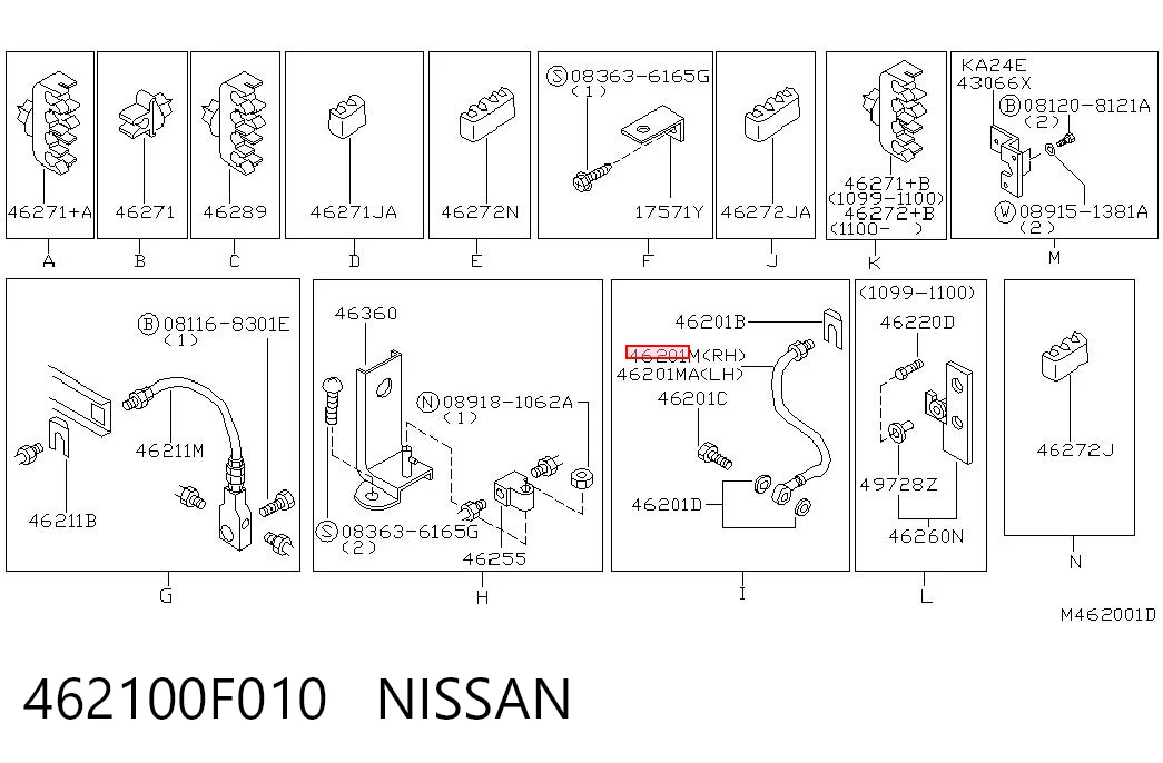 462100F010 Nissan/Infiniti